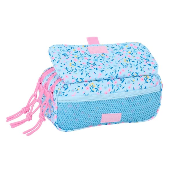 Trippelbag Vicky Martín Berrocal Paraíso Rosa Lyse Blå 21,5 x 10 x 8 cm