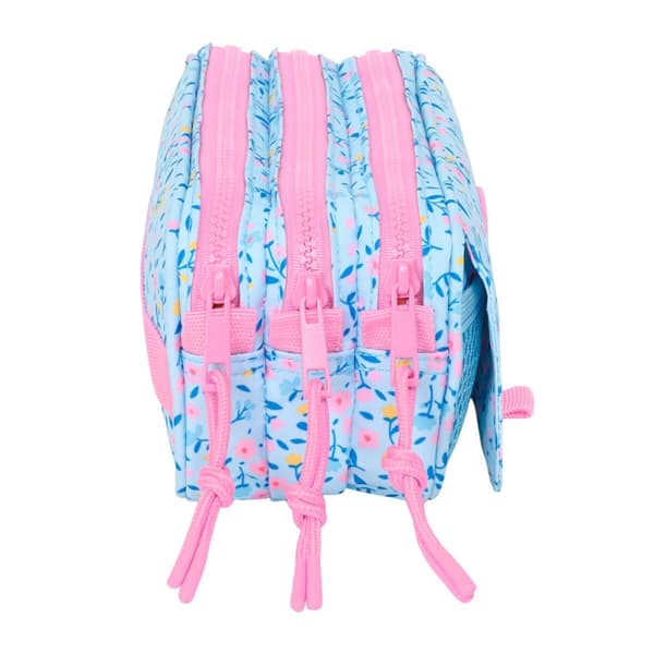 Trippelbag Vicky Martín Berrocal Paraíso Rosa Lyse Blå 21,5 x 10 x 8 cm