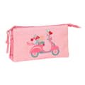 Miniatyrbilde 1 av 3: Trippelbag Moos Passion Flerfarget 22 x 12 x 3 cm