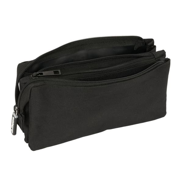 Trippelbag Kappa Dark Svart 22 x 12 x 3 cm