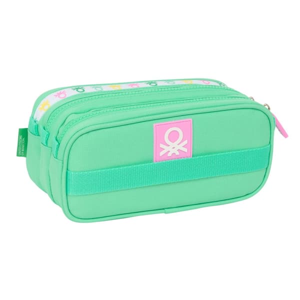 Trippelbag Benetton Mint Grønn 21,5 x 10 x 8 cm
