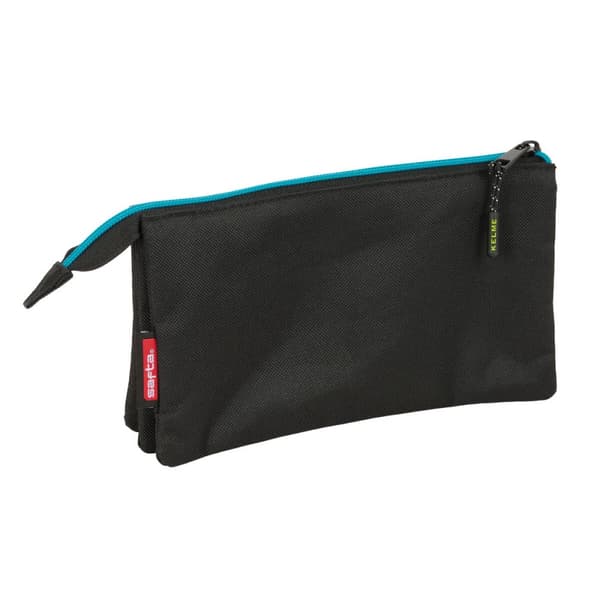 Trippelbag Kelme Iron Svart 22 x 12 x 3 cm