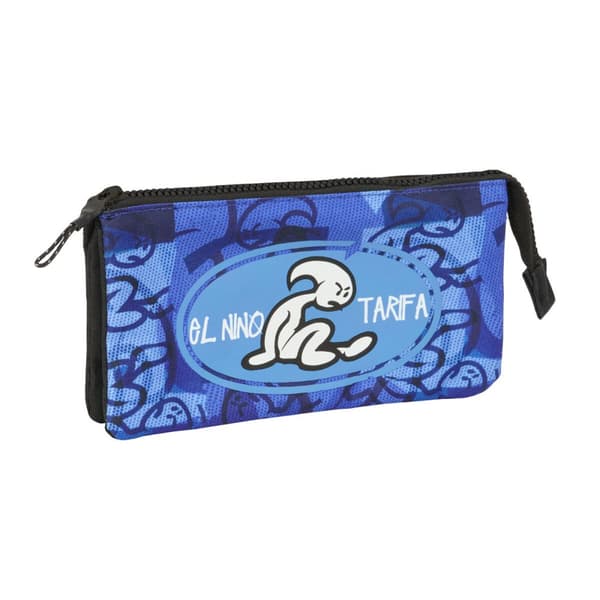 Trippelbag El Niño Roller Blå Svart 22 x 12 x 3 cm