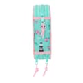 Miniatyrbillede 4 af 6: Tredobbelt Penalhus Na!Na!Na! Surprise Bunny Pink Turkisblå 12,5 x 19,5 x 5,5 cm 37 Dele