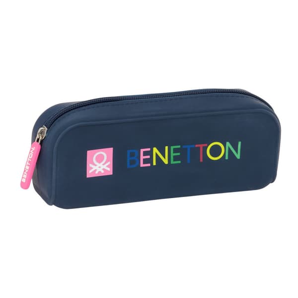Vadsæk Benetton Damero Marineblå 18.5 x 7.5 x 5.5 cm
