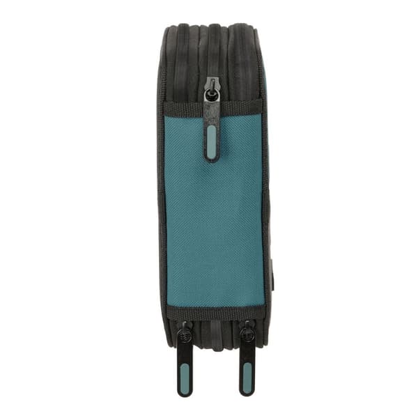 Tredobbelt Penalhus Safta Urban style Blå Grå 12,5 x 19,5 x 5,5 cm 37 Dele