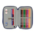 Miniatyrbillede 4 af 5: Dobbelt penalhus Harry Potter Captain Marineblå 12.5 x 19.5 x 4 cm Dobbelt penalhus 29 Dele
