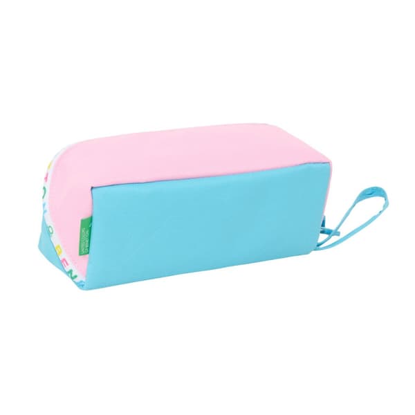 Vadsæk Benetton Unique Pink Turkisblå 20 x 8 x 8 cm