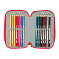 Miniatyrbillede 4 af 6: Tredobbelt Penalhus Mickey Mouse Clubhouse Good day Blå 12,5 x 19,5 x 5,5 cm 37 Dele