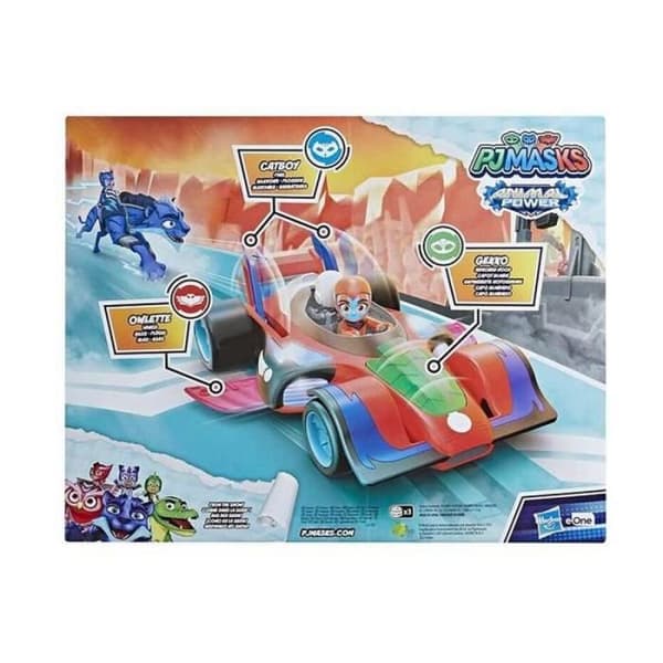 Fordonsspel - Hasbro - PJ Masks - Cabriolet med ljud - 2 delar - Röd