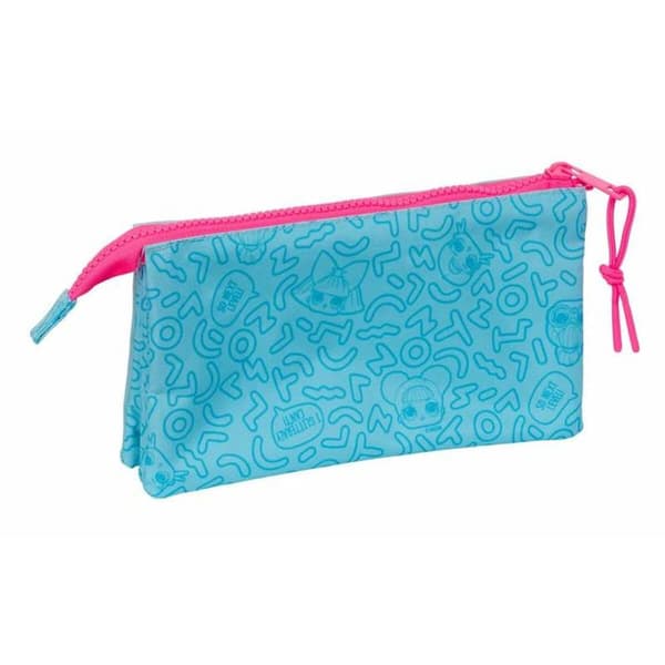 Tredubbel Carry-all LOL Surprise! Divas Blå 22 x 12 x 3 cm