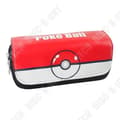 Miniatyrbild 2 av 3: TD® Pennfodral, Pennväska Slitstark skolpennfodral med dragkedja för studenter (röd) - Pokemon Pennfodral
