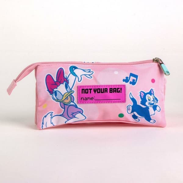 Skoleetui Minnie Mouse Rosa 12 x 3 x 22,5 cm