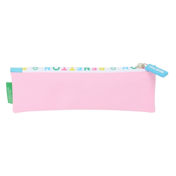 Flerbruksveske Benetton Unique Rosa Turkis 20 x 6 x 1 cm