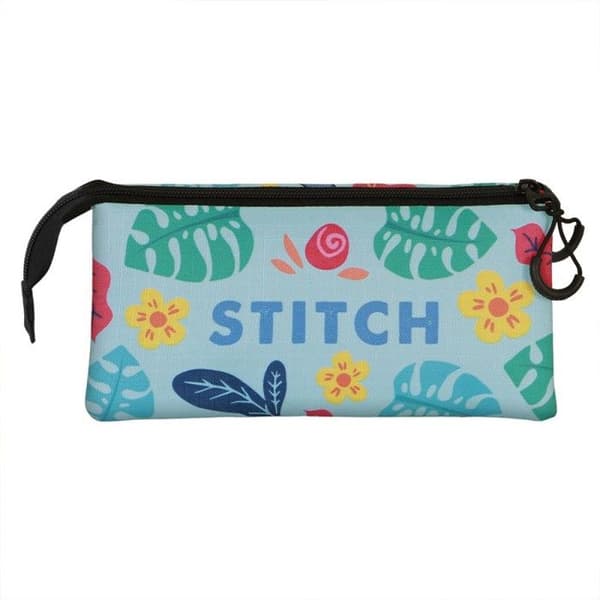 Trousse Triple - Disney Lilo och Stitch Gitarr - Grön - One Size