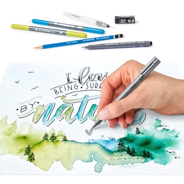 Käsikirjoitussetti, 11 osaa Staedtler