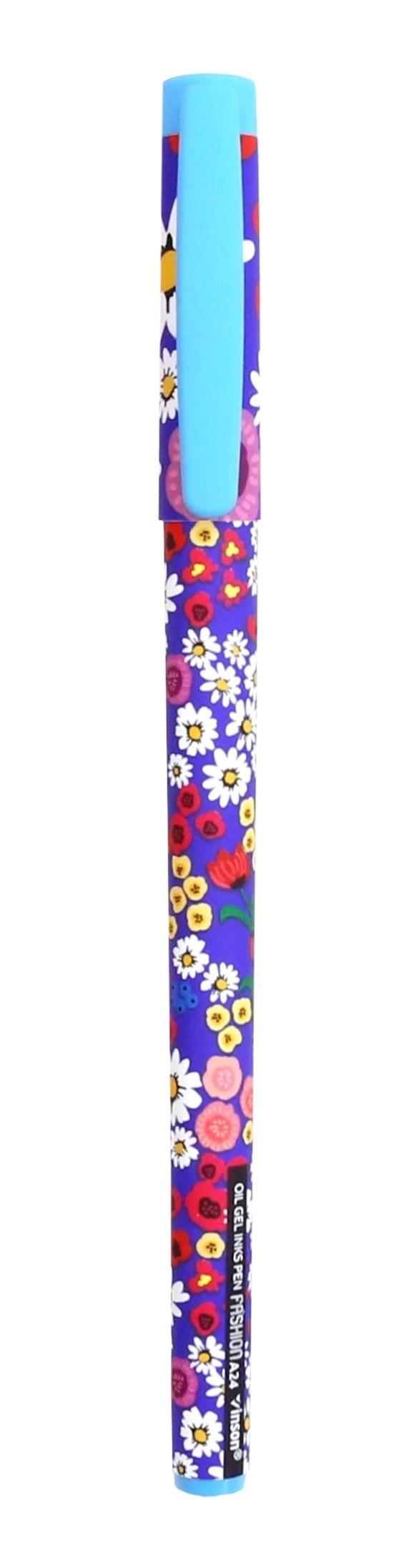 Vinson Flowers farverig pen 0,7mm 3 stk sæt