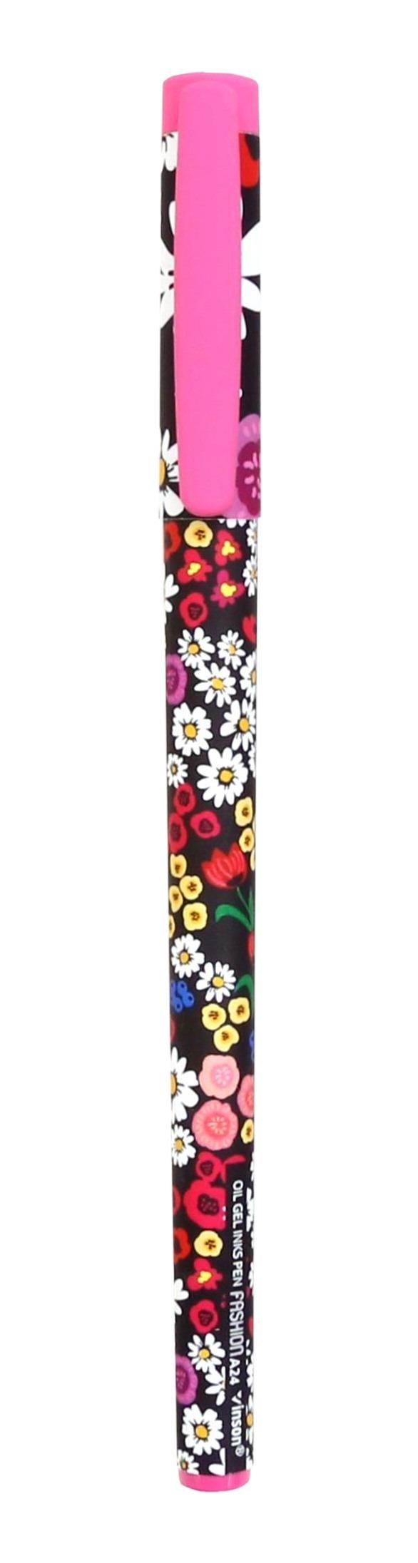 Vinson Flowers farverig pen 0,7mm 3 stk sæt