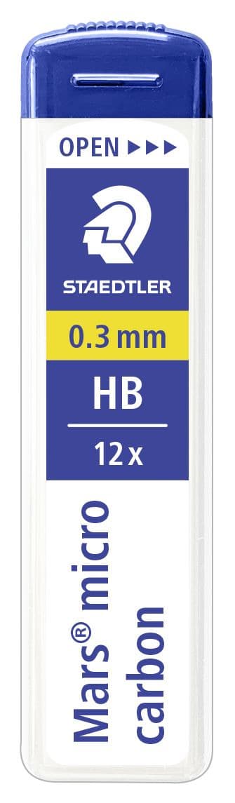 Grafit 0,3 mm HB Staedtler