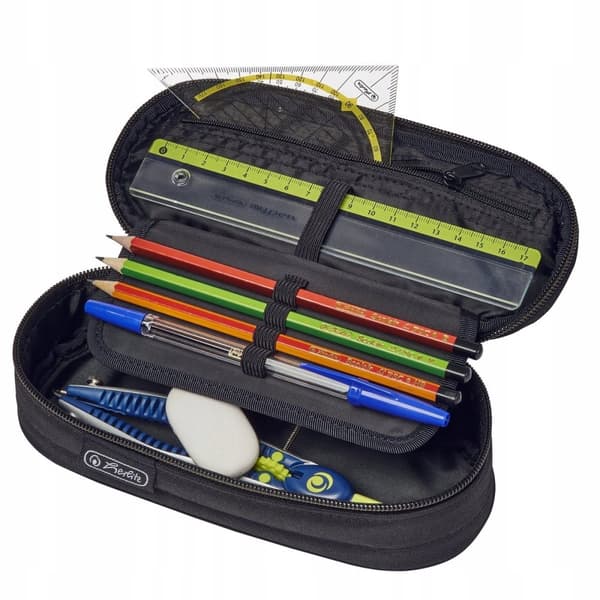 Penalhus Taske Herlitz Sort 11415924