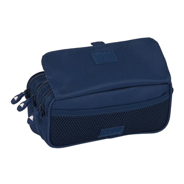 Tredubbel Carry-all Kappa Navy Marinblå (21,5 x 10 x 8 cm)