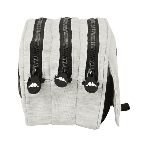 Tredubbel Carry-all Kappa Grey knit Grå (21,5 x 10 x 8 cm)