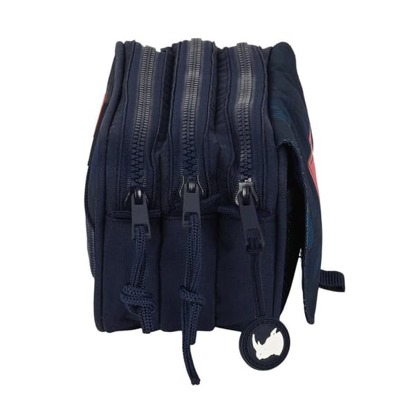 Tredubbel Carry-all Eckō Unltd. Peaks Marinblå (21,5 x 10 x 8 cm)