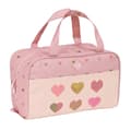 Miniatyrbild 1 av 5: Skolnecessär Glow Lab Hearts Rosa 31 x 14 x 19 cm