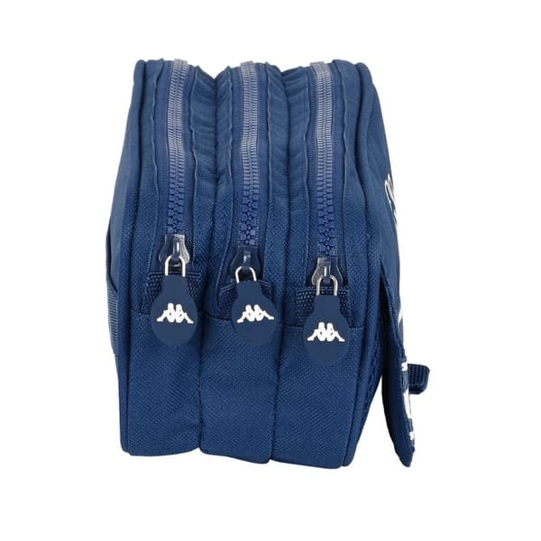 Tredubbel Carry-all Kappa 21,5 x 10 x 8 cm Marinblå
