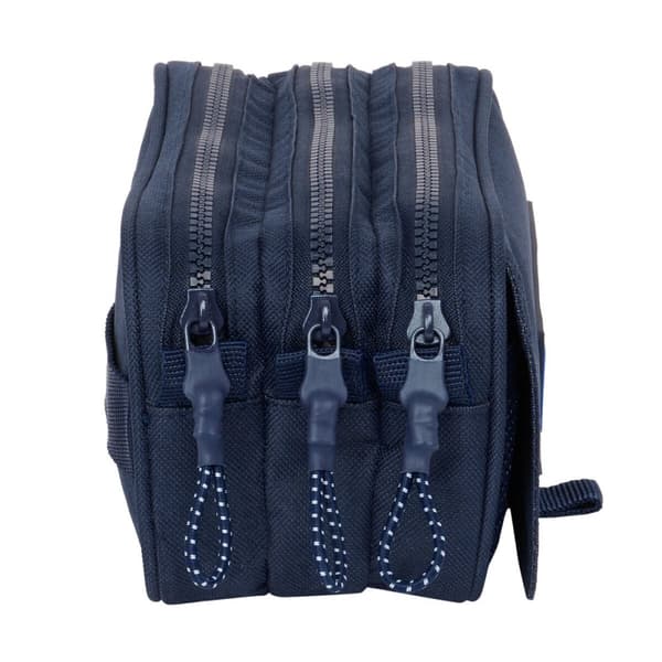 Tredubbel Carry-all Kappa Blue night Marinblå 21,5 x 10 x 8 cm