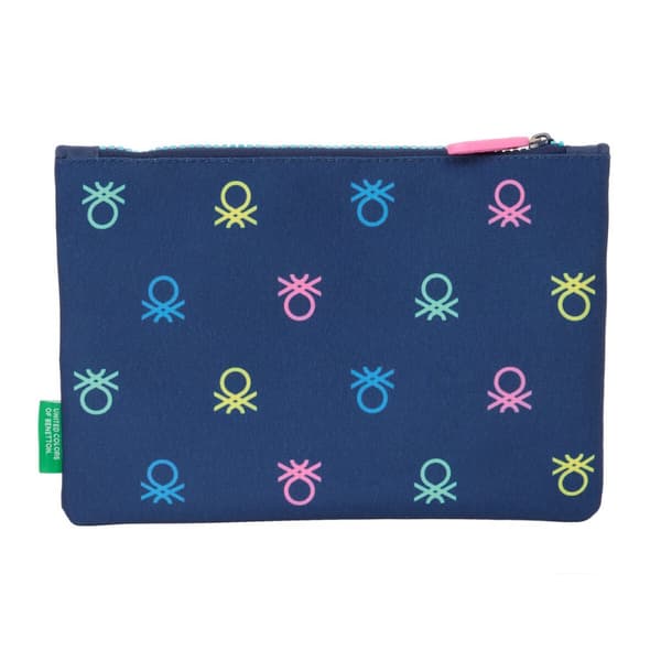 Skolväska Benetton Cool Marinblå 23 x 16 x 3 cm