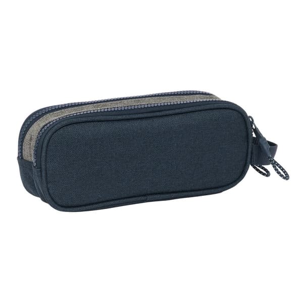 Dubbel bär-allt Kappa Dark navy Grå Marinblå 21 x 8 x 6 cm