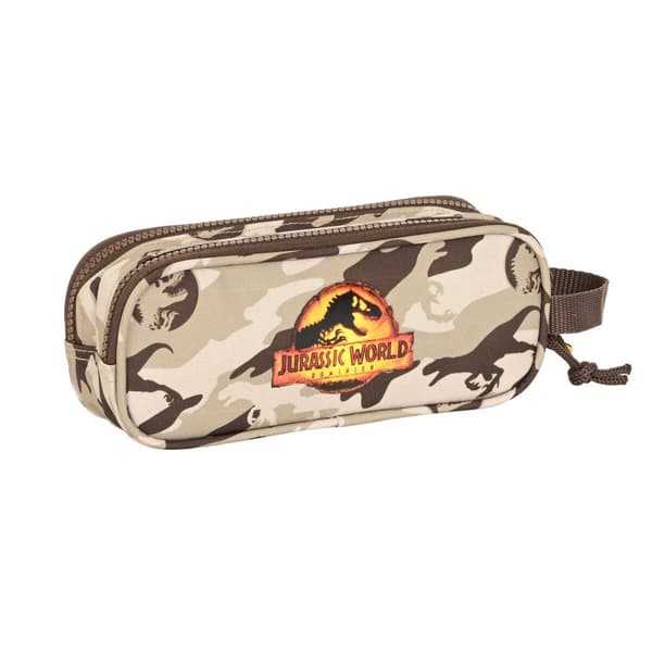 Dubbel bär-allt Jurassic World Dominion Brun (21 x 8 x 6 cm)