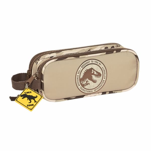 Dubbel bär-allt Jurassic World Dominion Brun (21 x 8 x 6 cm)