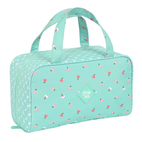 Skolnecessär Glow Lab Pepa Grön 31 x 14 x 19 cm
