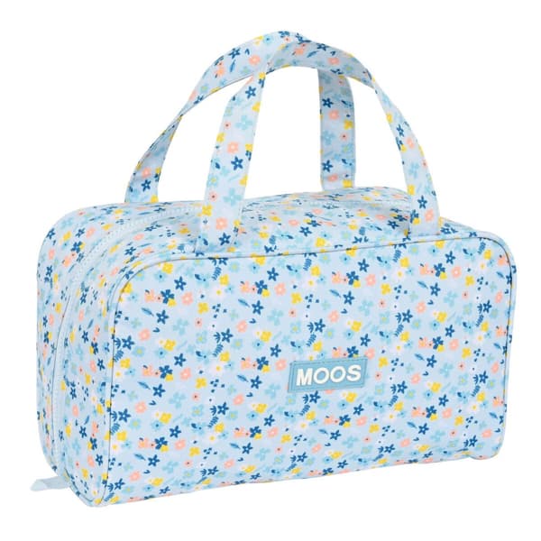 Skolnecessär Moos Lovely Blå 31 x 14 x 19 cm