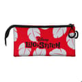 Miniatyrbild 3 av 3: Trousse Triple - Disney Lilo och Stitch Kyss - Röd - En storlek
