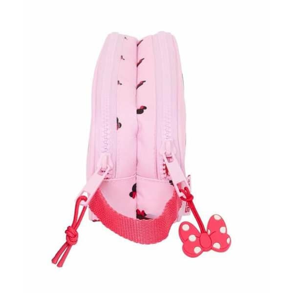 Dobbelt carry-all Minnie Mouse Naive 21 x 8 x 6 cm