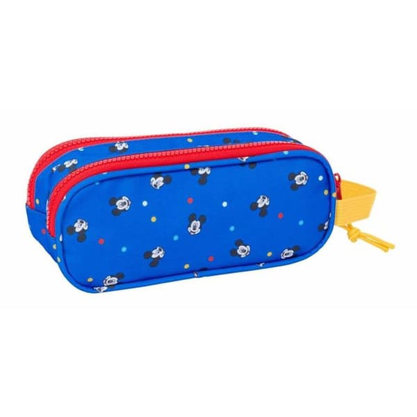 Dobbelt carry-all Mickey Mouse Good Day 21 x 8 x 6 cm