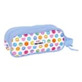 Miniatyrbillede 3 af 3: Dobbelt carry-all Smiley Joyful Multifarvet Lyseblå 21 x 8 x 6 cm