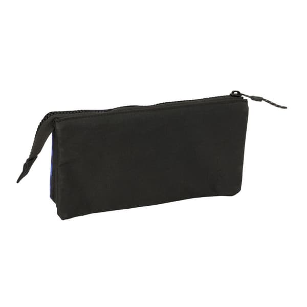 Tredobbelt bæretaske El Niño Roller Blå Sort 22 x 12 x 3 cm