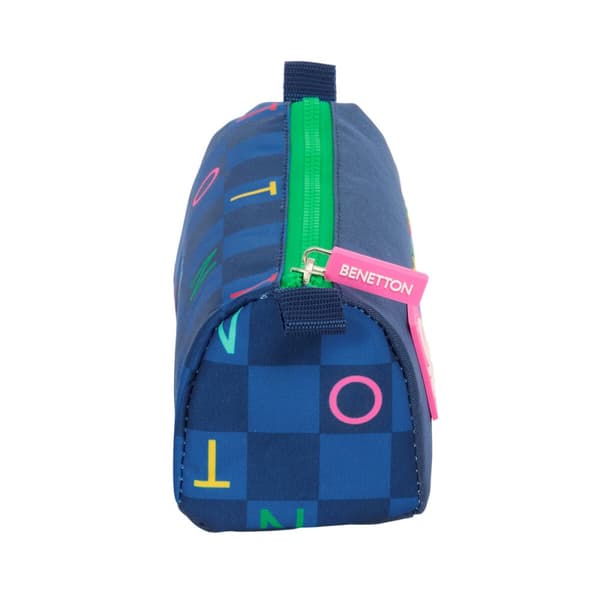 Vadsæk Benetton Damero Marineblå 21 x 8 x 7 cm