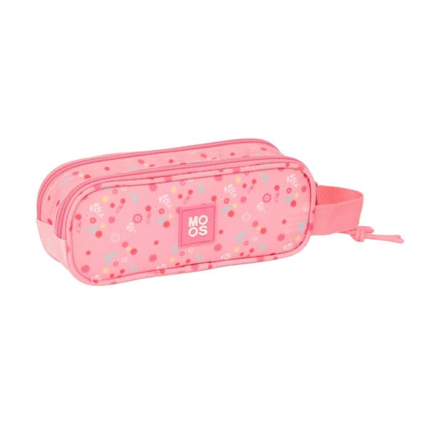 Dobbelt carry-all Moos Passion Multifarvet 21 x 8 x 6 cm