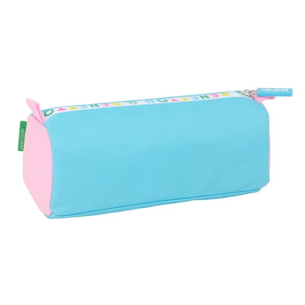 Vadsæk Benetton Unique Pink Turkisblå 21 x 8 x 7 cm