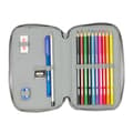 Miniatyrbillede 4 af 5: Dobbelt penalhus Batman Game over Sort 12.5 x 19.5 x 4 cm Dobbelt penalhus 29 Dele