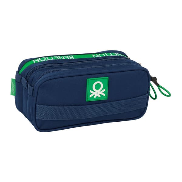 Vadsæk Benetton Green Marineblå 21,5 x 10 x 8 cm