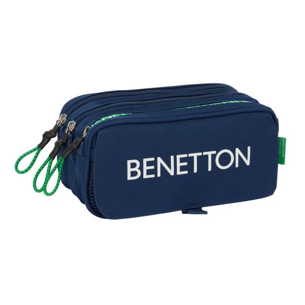 Vadsæk Benetton Green Marineblå 21,5 x 10 x 8 cm