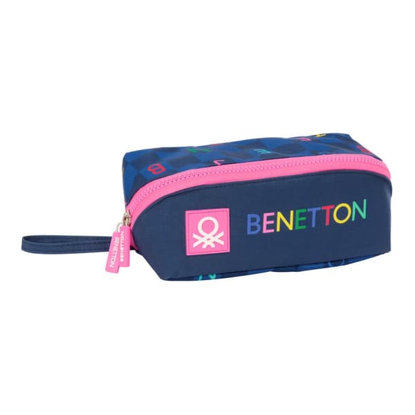 Vadsæk Benetton Damero Marineblå 20 x 8 x 8 cm