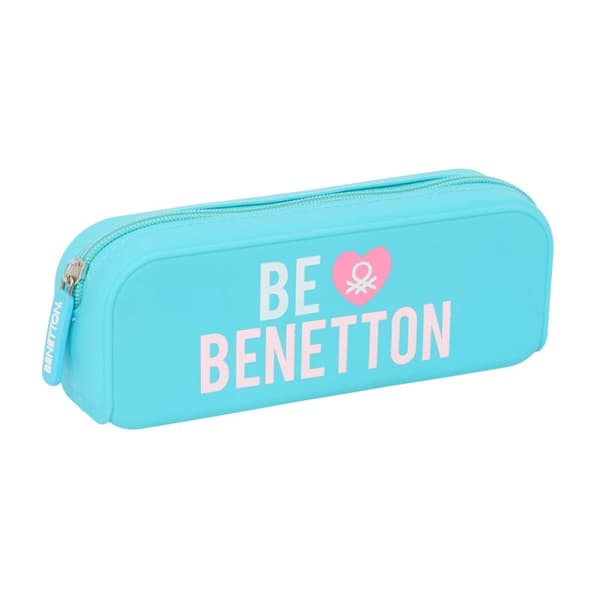 Vadsæk Benetton Unique Pink Turkisblå 18.5 x 7.5 x 5.5 cm