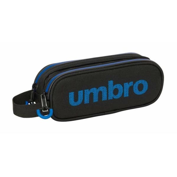 Kaksilokeroinen laukkku Umbro Jet Black 21 x 8 x 6 cm